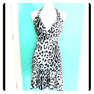 Isla  Bonita Animal Print Jersey Dress
